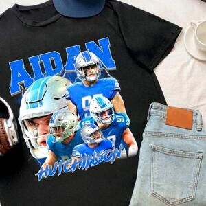 90S Graphic Style Aidan Hutchinson, Aidan Hutchinson Shirt,